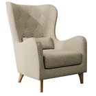 Calmino Raven lounge chair, 28 beech legs