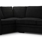 Figline L-shaped corner sofa with sleeping function with container Lincoln 100 corduroy left-hand side