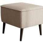 Vence Lincoln 03 footstool, black legs