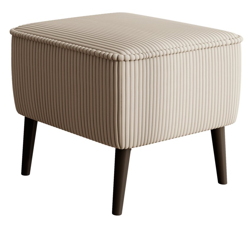 Vence Lincoln 03 footstool, black legs