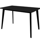 Bignus table 120x70 cm black