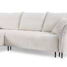 Minulo L-shaped corner sofa bed with storage (Fabric: Catch Me 01, Side: Left)