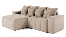 Corner sofa with sleeping function Batilo L (Fabric: Salvador 01, Side: Left)