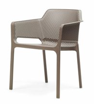 Net Nardi garden chair made of certified brown material