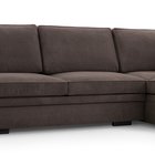 Figline L-shaped corner sofa with sleeping function with Onega 03 container in hydrophobic fabric, right-hand side