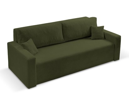 Peroso Poso 46 three-seater sofa bed with corduroy storage