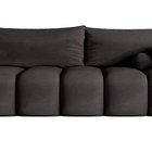 Dandelino three-seater sofa with sleeping function Magic Velvet 2273 velvet