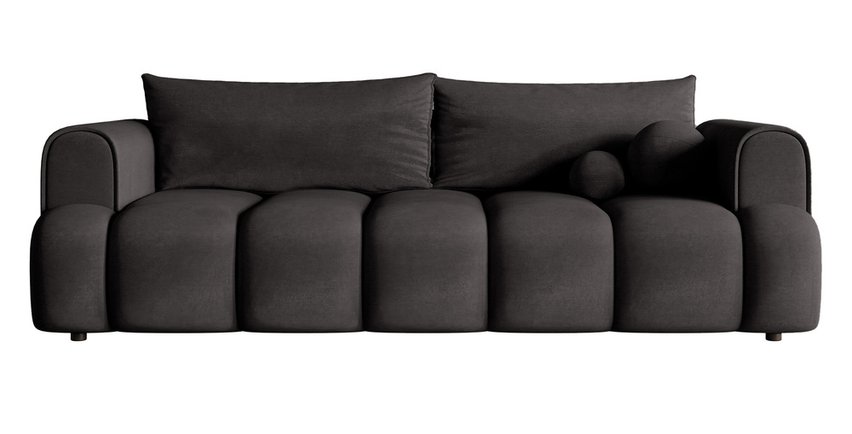 Dandelino three-seater sofa with sleeping function Magic Velvet 2273 velvet