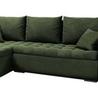 Corner sofa with sleeping function Derkan L (Fabric: Magic Velvet 2295)