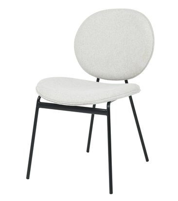 Hamplin beige upholstered chair