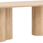 Convalder dining table 100x210 cm bleached oak