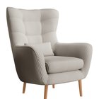 Vence Lincoln lounge chair, 83 beech legs