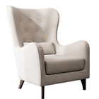 Calmino Mono 231 lounge chair with wenge legs