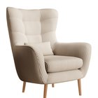 Vence Lincoln 03 lounge chair, beech legs