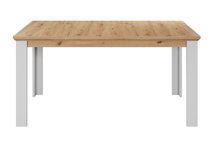 Vianicalize Dining Table 160x90cm Light Grey/Artisan Oak