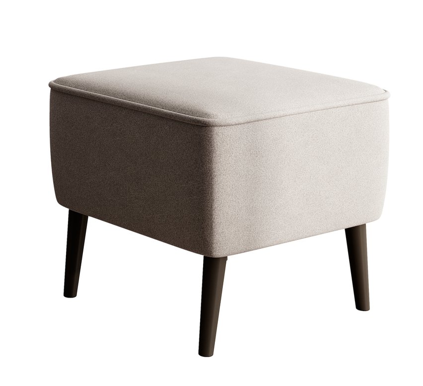 Vence Castel footstool 04 black legs