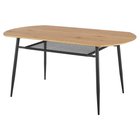 Lismales Dining Table 160x90cm Golden Oak