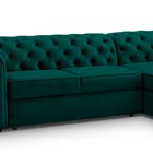 Corner sofa with sleeping function Brusce (Fabric: Kronos 19, Side: Right)