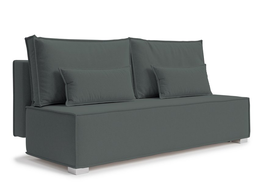 Balla Castel 93 three-seater sofa with container, silver legs