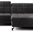 Clainlo corner sofa bed with storage (Fabric: Kronos 07, Side: Right)