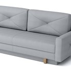 Lartes three-seater sofa bed with storage (Fabric: Monolith 84, Legs: Natural)