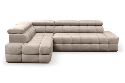 Torazo corner sofa bed with storage (Fabric: Element 06, Side: Left)