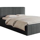 Upholstered bed 140x200 cm Tilio with storage, metal frame Tilia 90 thick corduroy