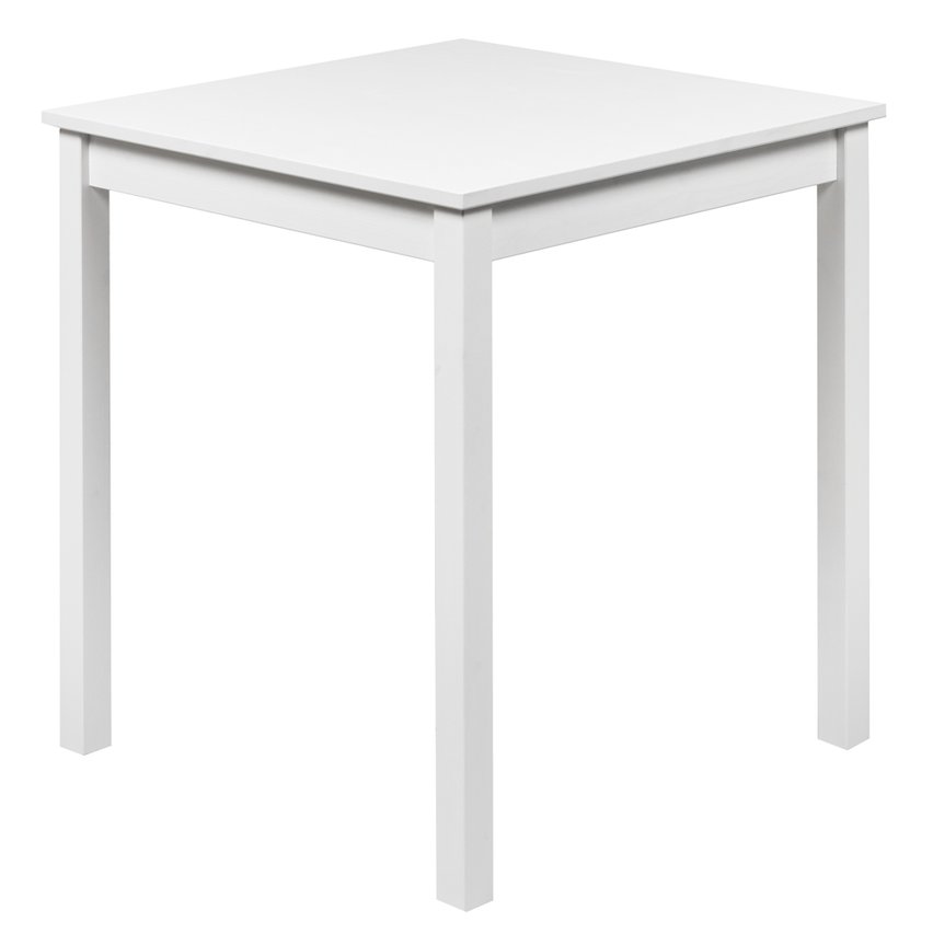 Silphium table 68x68 cm white