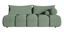 Dandelino Mini three-seater sofa with sleeping function Sicuro 05 chenille