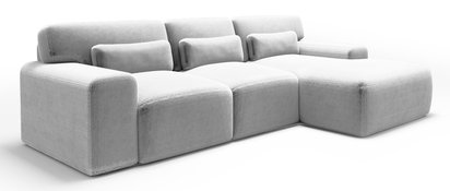 Modular corner sofa Ortimino L-shaped Onega 8 right-hand side