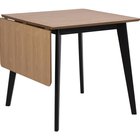 Gemirro extendable table 80-120x80 cm oak veneer