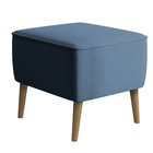 Vence Castel footstool, 74 beech legs