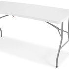 Carrice folding garden table 153 cm white