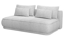 Leanno three-seater sofa with Moly 80 hydrophobic chenille container