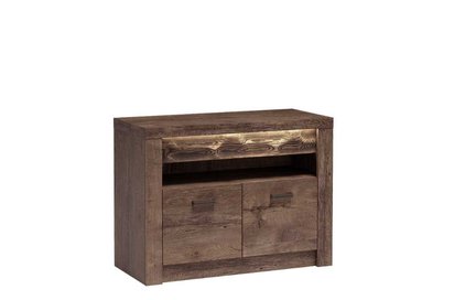 Inaren TV cabinet 96 cm (Couleur de variante: Dark Ash, Éclairage: Non)