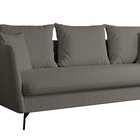 Castilio three-seater sofa with Moly 85 container, hydrophobic chenille