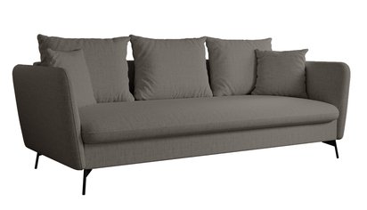 Castilio three-seater sofa with Moly 85 container, hydrophobic chenille