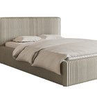 Upholstered bed 140x200 cm Tilio with storage, metal frame Tilia 03 thick corduroy