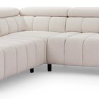 Corner sofa with sleeping function Ragussino L-shaped with side section Sicuro 55 left-hand side