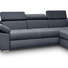 Ararip corner sofa bed 276 cm with adjustable headrests (Fabric: Element 22, Side: Right)