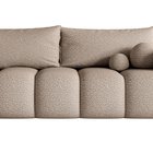 Dandelino three-seater sofa with sleeping function Loop 08 boucle