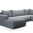 Corner sofa with sleeping function Lummi U-shaped Aragon 93 left-hand side