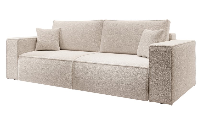 Farese three-seater sofa with storage space