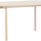 Beliary table, oval top, 90x180 cm, bleached oak