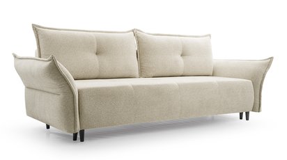 Caballo three-seater sofa bed with storage (Fabric: Raven 28)