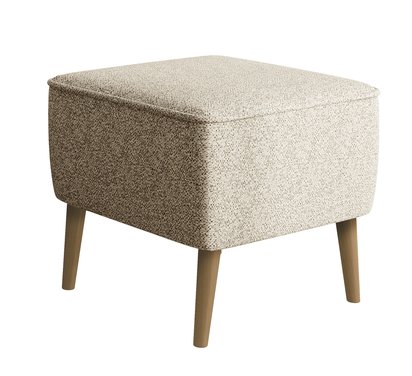 Vence Raven footstool, 22 beech legs