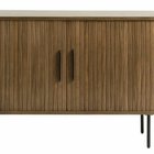 Gatativel chest of drawers 140x76 cm slats, burnt oak