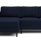 Corner sofa with sleeping function Nalika L-shaped with container (Fabric: Salvador 05, Side: Left)