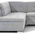 Tianguan corner sofa bed (Fabric: Poco 03, Side: Left)