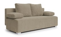 Farmosa sofa bed with sleeping function and bedding container Poso 02 corduroy